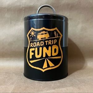 Smart Gear | NWT Coin Bank Can Auto Gift Set Road Trip Travel Fund Storage Jar